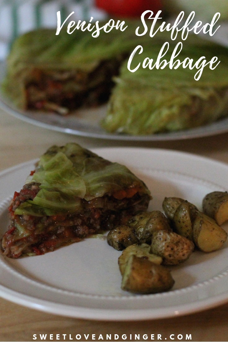 Venison Stuffed Cabbage