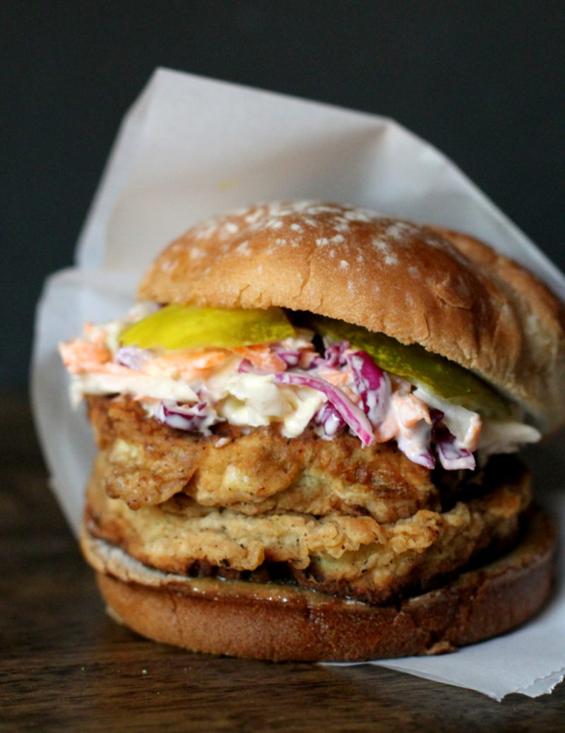 The Best Fried Eggplant Sandwich – Sweet Love and Ginger