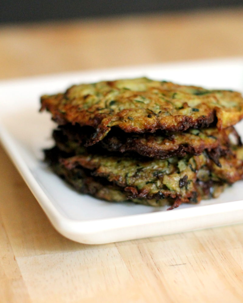 Easy Fried Zucchini Cakes