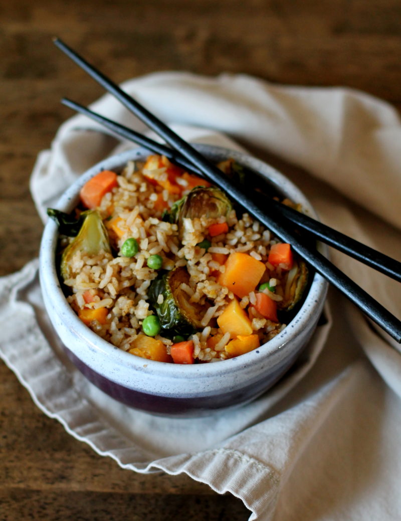 Leftover Vegetable Fried Rice