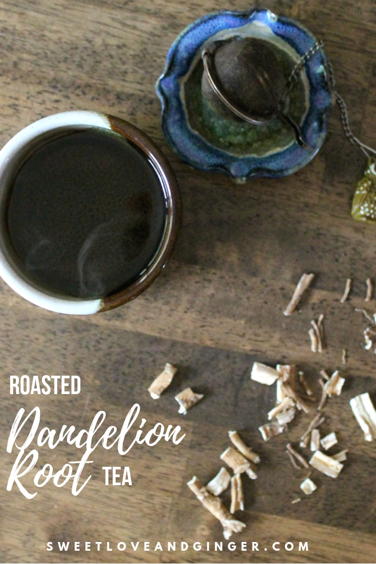 Homemade Dandelion Root Tea