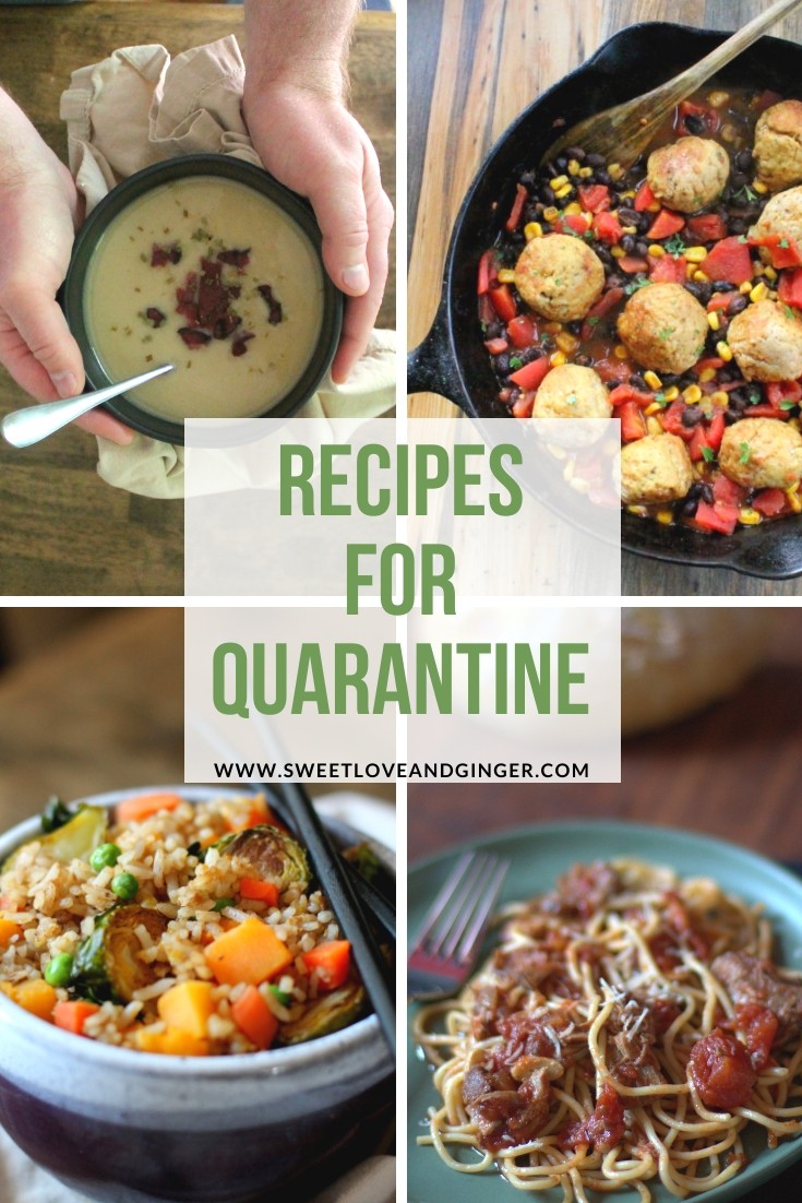Recipes for Quarantine